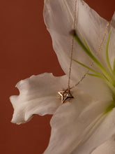 New York Diamond Pentagram Necklace - CAMELLIA 18"